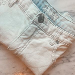 free people jean shorts